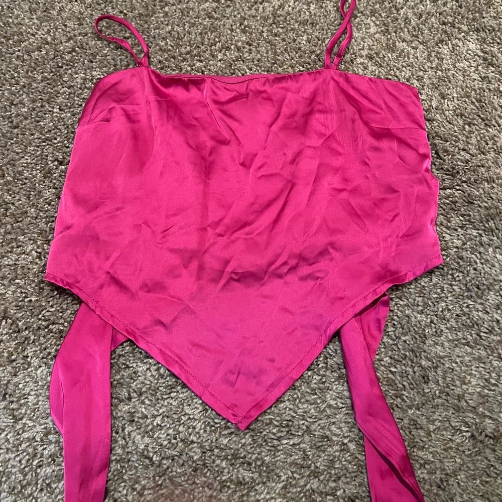 Pink Bow Top